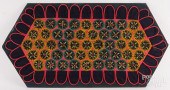 FELT PENNY TABLE THROW, CA. 19