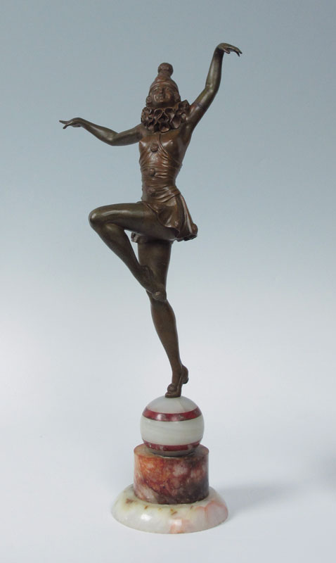 FEMALE HARLEQUIN NUDE DANCER