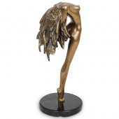 FEMALE NUDE BRONZE EROTIC SCUL