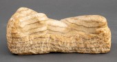 FEMALE NUDE SCULPTURE IN MARBL