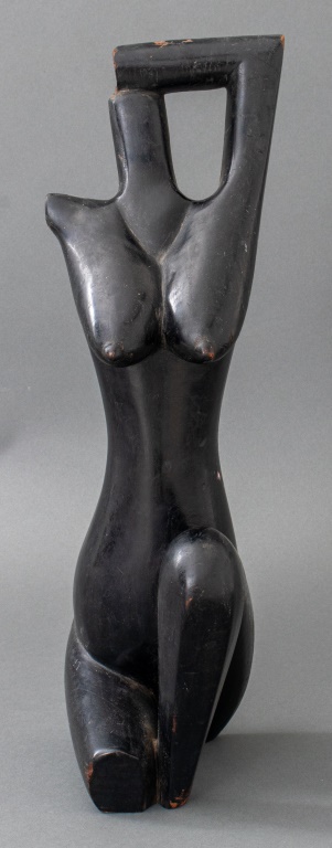 FEMALE NUDE SCULPTURE IN THE