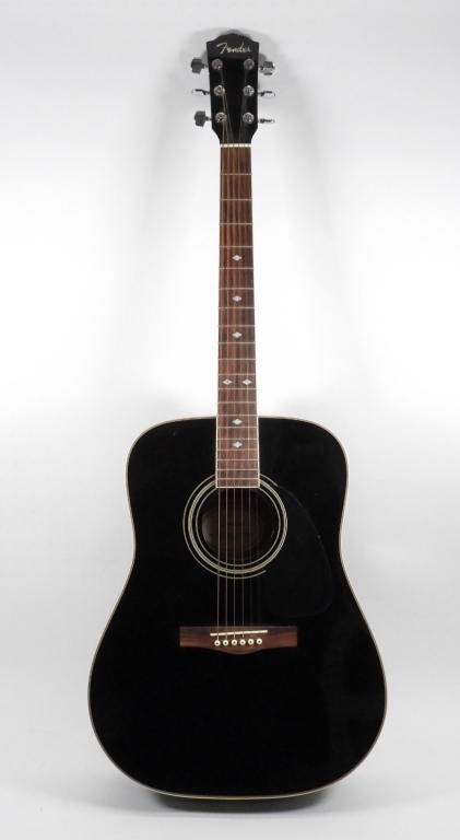 FENDER BLACK MODEL DG-16 ACOUSTIC