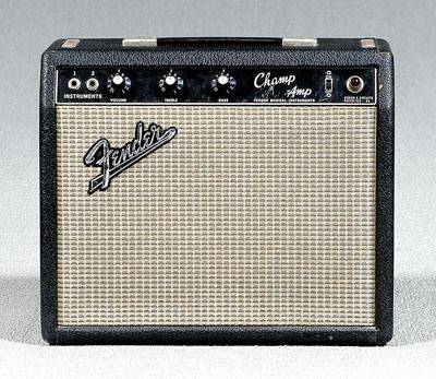 Fender Champ-Amp amplifier, 14 x 17