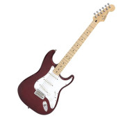 FENDER STRATOCASTER BURGUNDY E