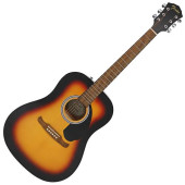 FENDER SUNBURST ACOUSTIC GUITA