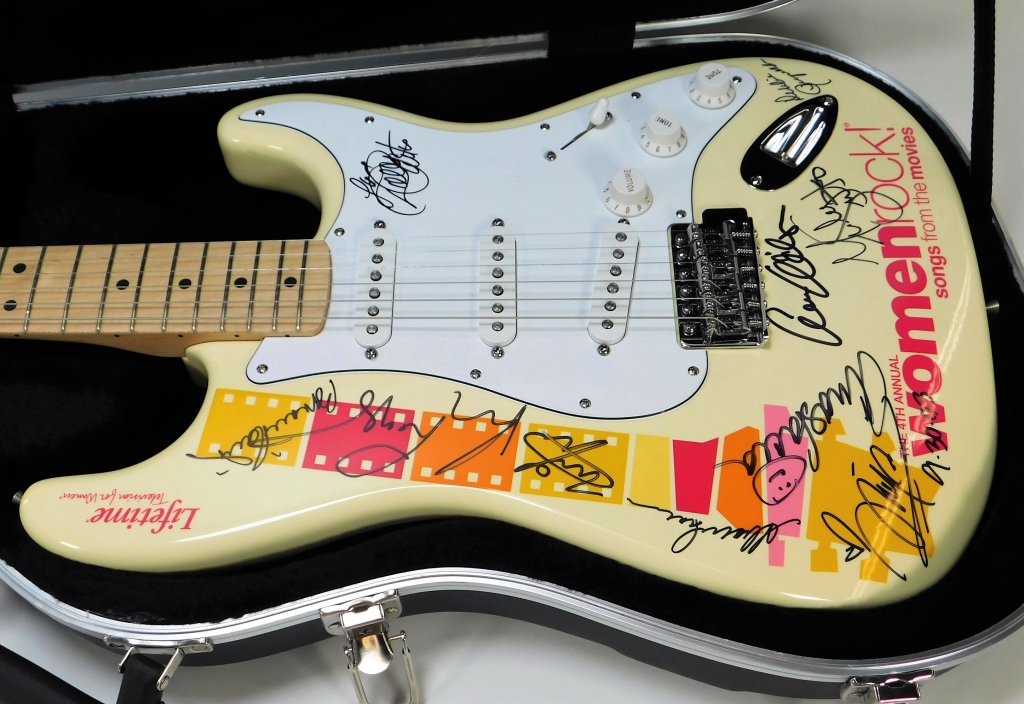 FENDER WOMEN ROCK 2003! AUTOGRAPHED