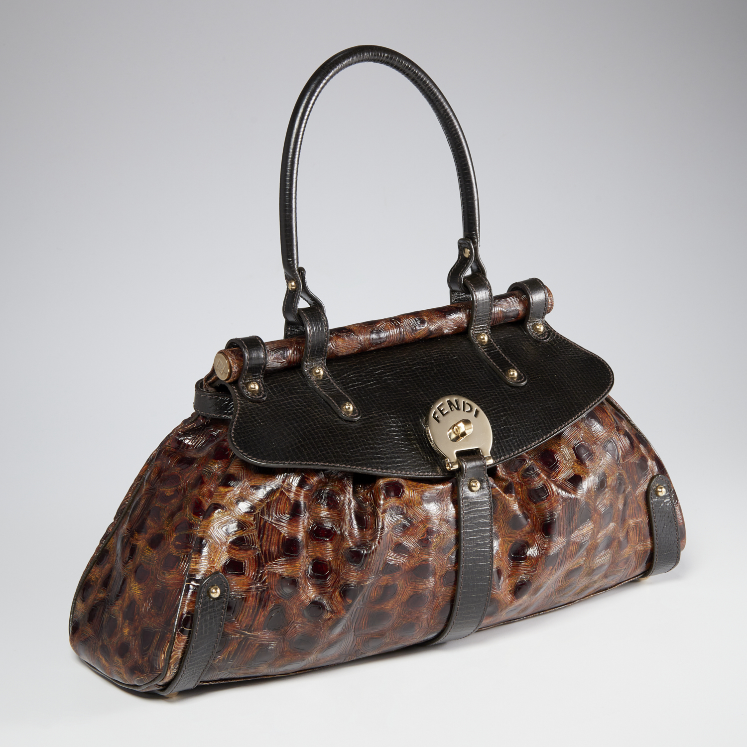 FENDI BORSA MAGIC MEDIA TOBACCO