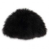 FENDI FUR BLACK HATDESCRIPTION