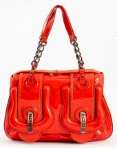 FENDI RED PATENT LEATHER B. BA