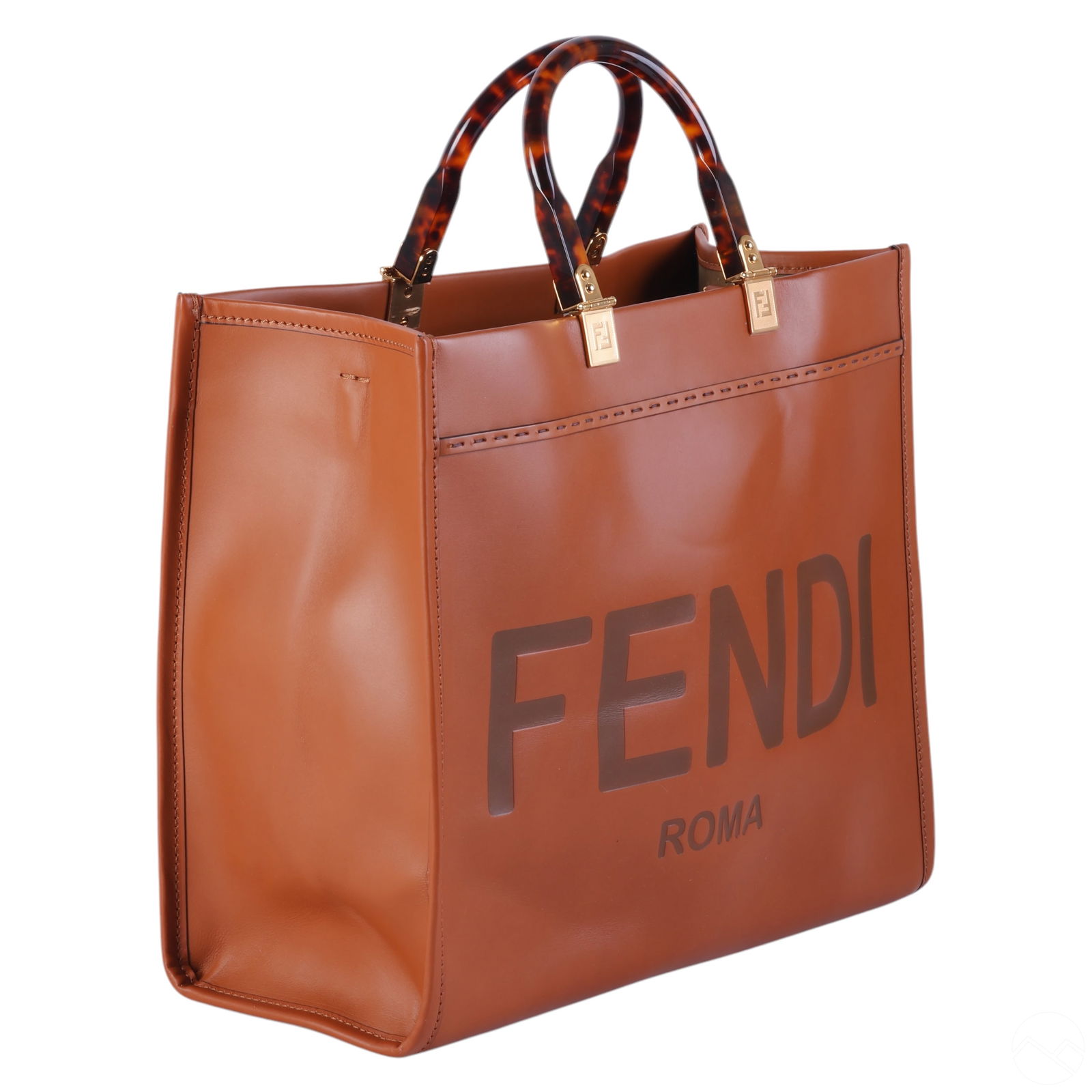 FENDI SUNSHINE CARAMEL LEATHER