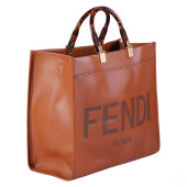 FENDI SUNSHINE CARAMEL LEATHER
