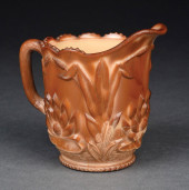 FENTON CHOCOLATE EMBOSSED WATE