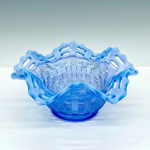 FENTON GLASS BON BON BOWL,