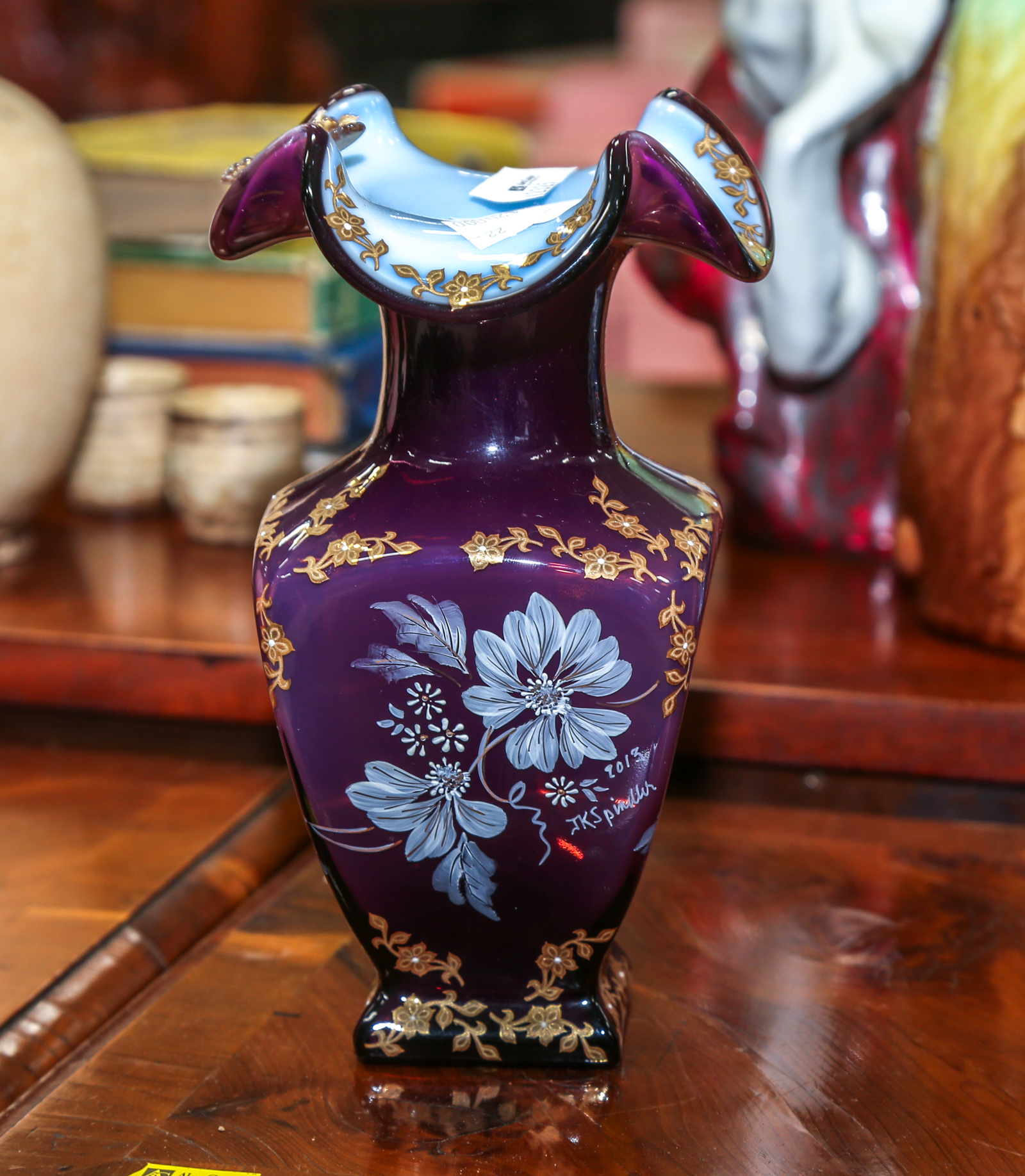 FENTON LIMITED EDITION ENAMEL &