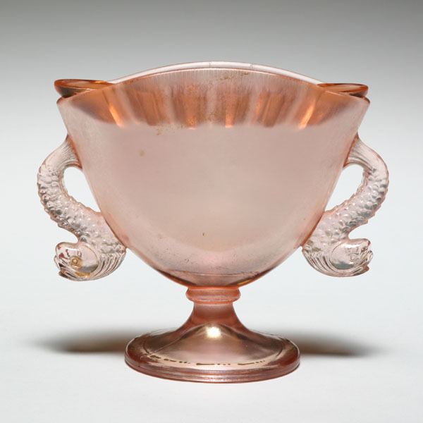 Fenton Velva Rose stretch glass