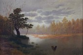 FEODOR VON LUERZER LANDSCAPE O