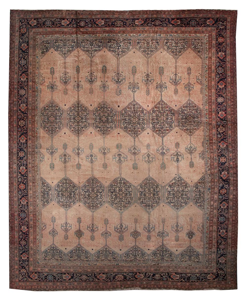 FERAGHAN RUG: 11’11” X 15’7” 19TH