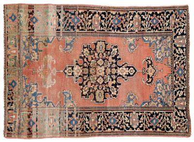 Ferahan Sarouk rug, ornate