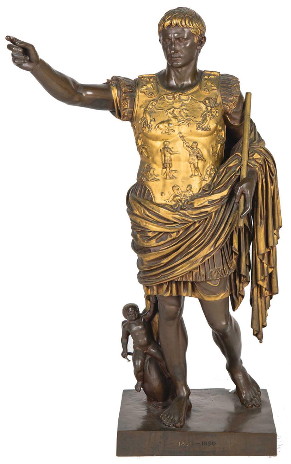 FERDINAND BARBEDIENNE: "AUGUSTUS