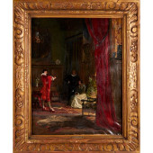 FERDINAND BRUTT, OIL ON CANVAS
