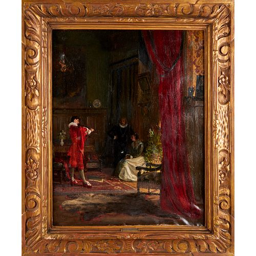 FERDINAND BRUTT, OIL ON