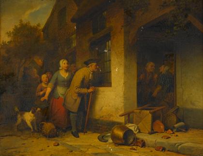 FERDINAND DE BRAEKELEER  (belgian