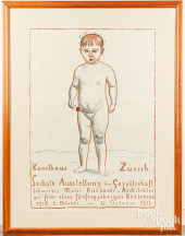 FERDINAND HODLER, 1915 EXHIBIT