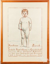 FERDINAND HODLER, 1915 EXHIBIT
