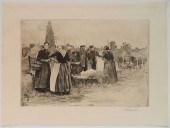 FERDINAND SCHMUTZER 5 ETCHINGS