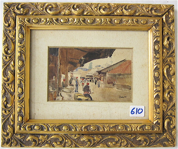 FERENCZ EISENHUT WATERCOLOR ON