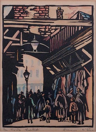 FERGUS O'RYAN "THE WOOLE MARKET"