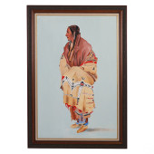 FERJO (B.1946) FEMALE INDIAN P