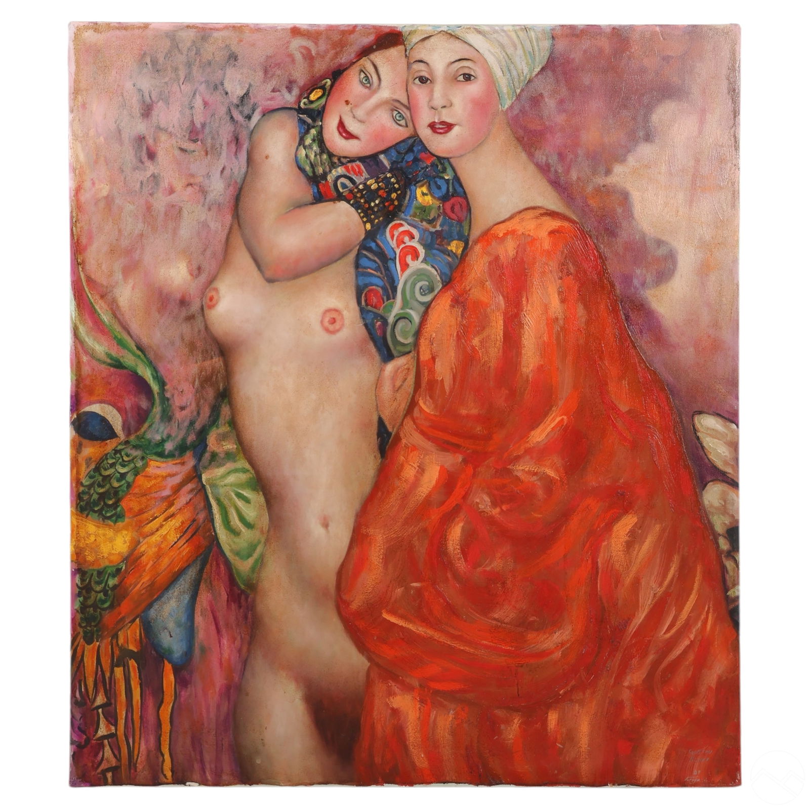 FERJO B.1946 GUSTAV KLIMT NUDE