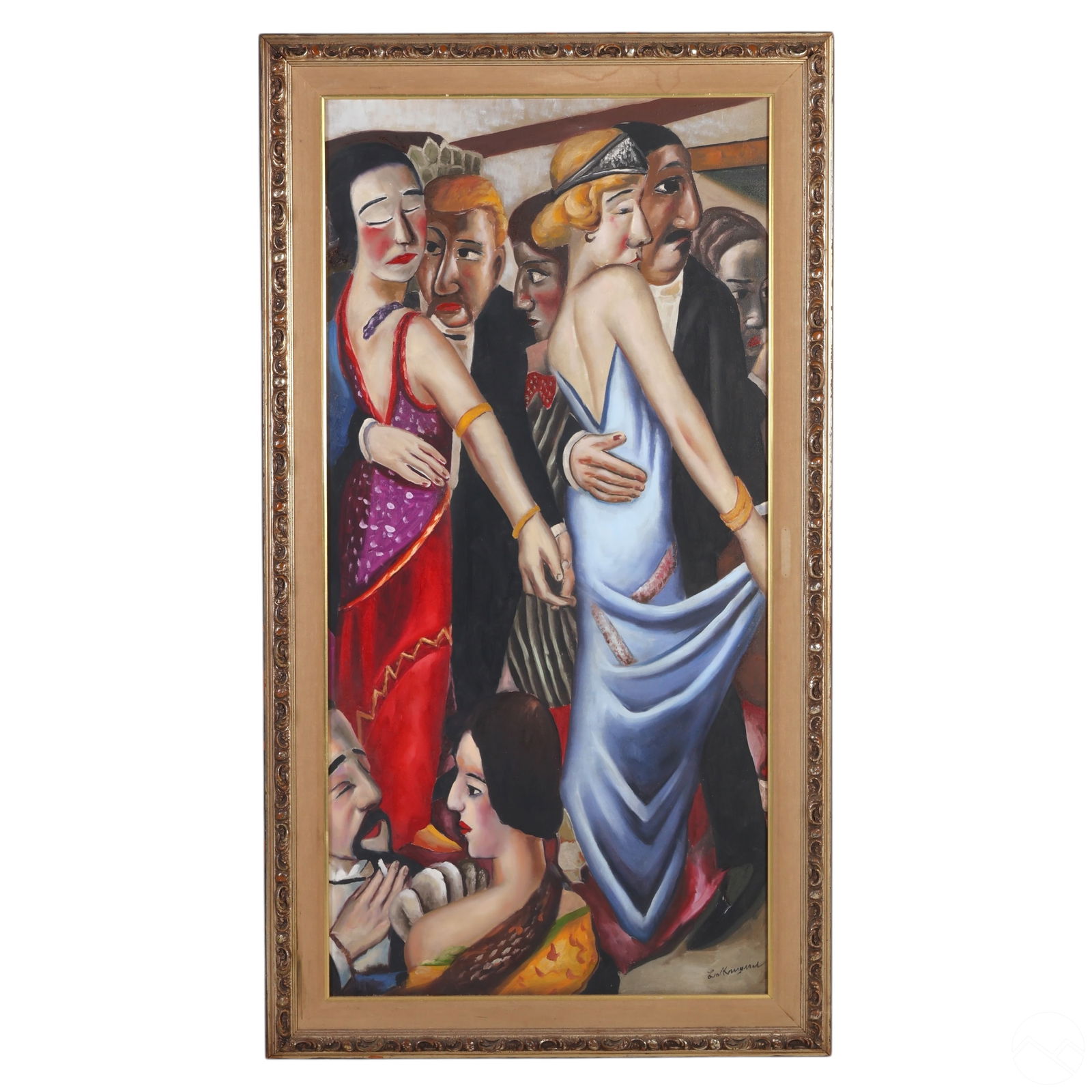 FERJO B.1946 HOMAGE TO BECKMANN