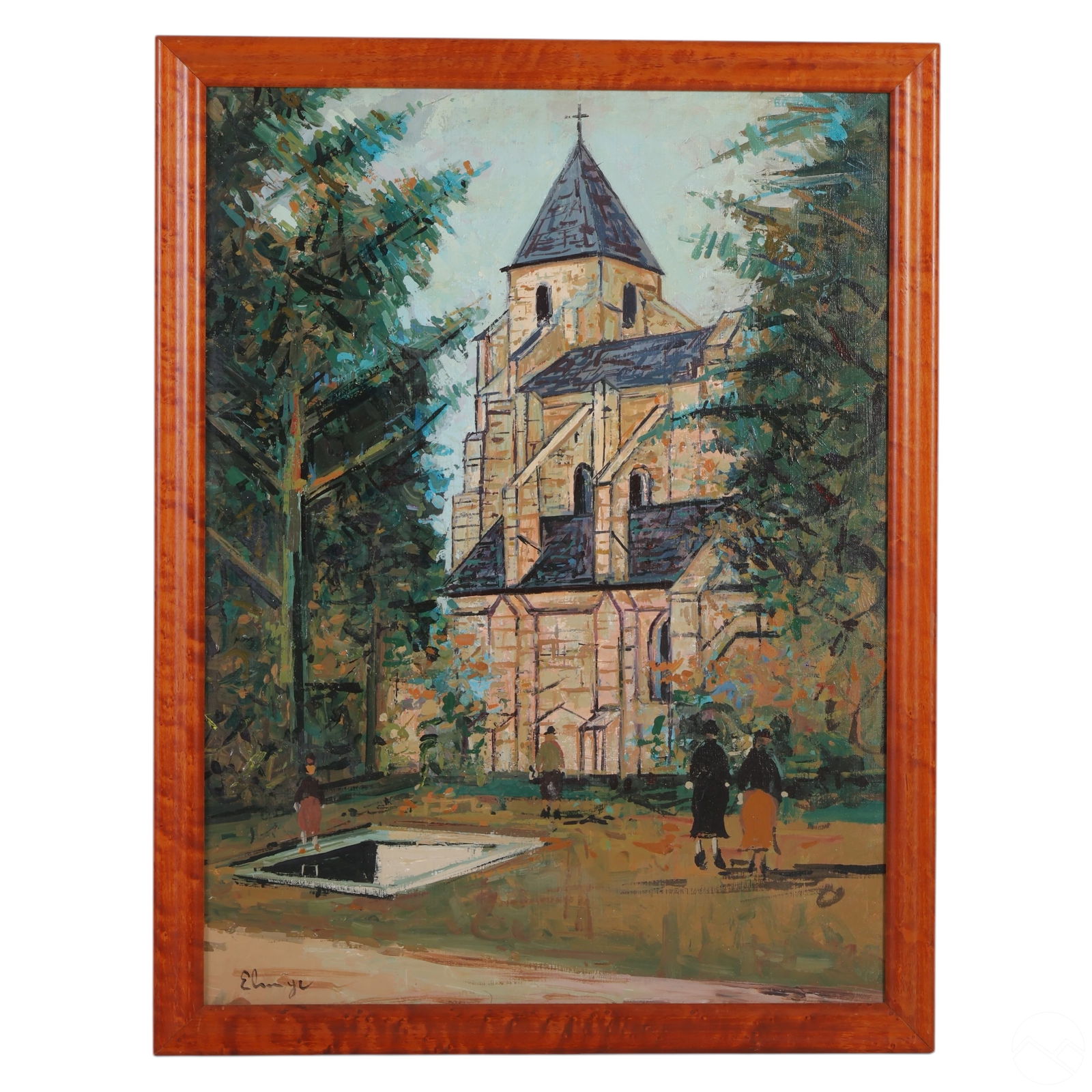 FERJO B.1946 HOMAGE TO UTRILLO