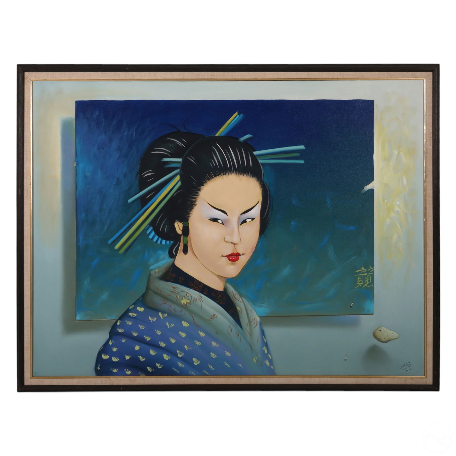 FERJO (B.1946) JAPANESE WOMAN IN