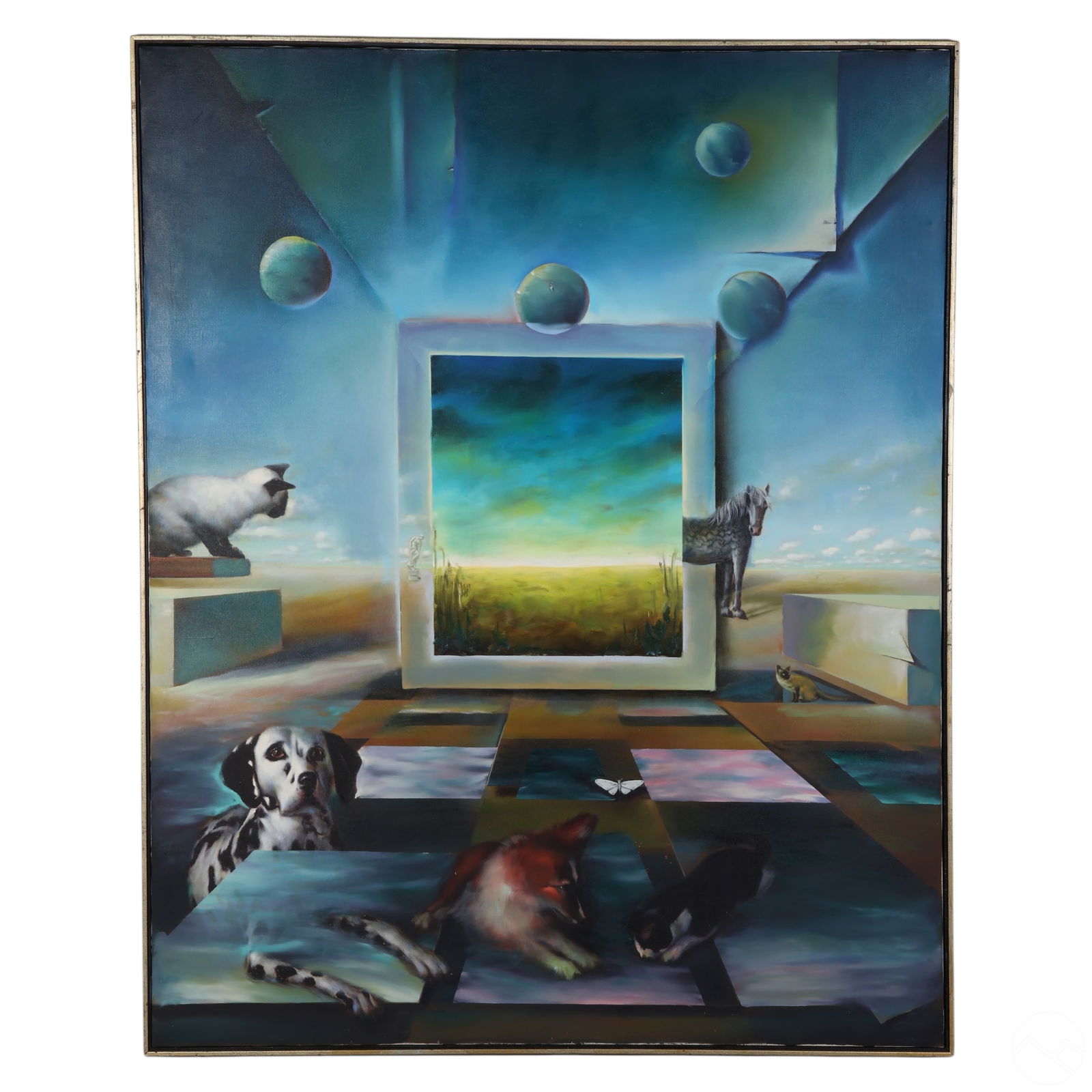 FERJO (B.1946) MENAGERIE SURREALIST
