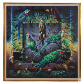 FERJO B.1946 MONKEY & PARROTS