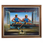 FERJO (B.1946) THE ROWERS SURR