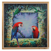 FERJO B.1946 THREE PARROTS SUR