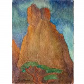 FERMIN REVUELTAS, WATERCOLOR O