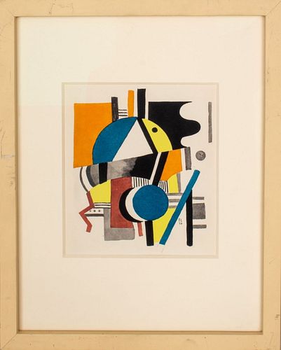 FERNAND LEGER CUBISM LITHOGRAPH