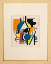 FERNAND LEGER CUBISM LITHOGRAP