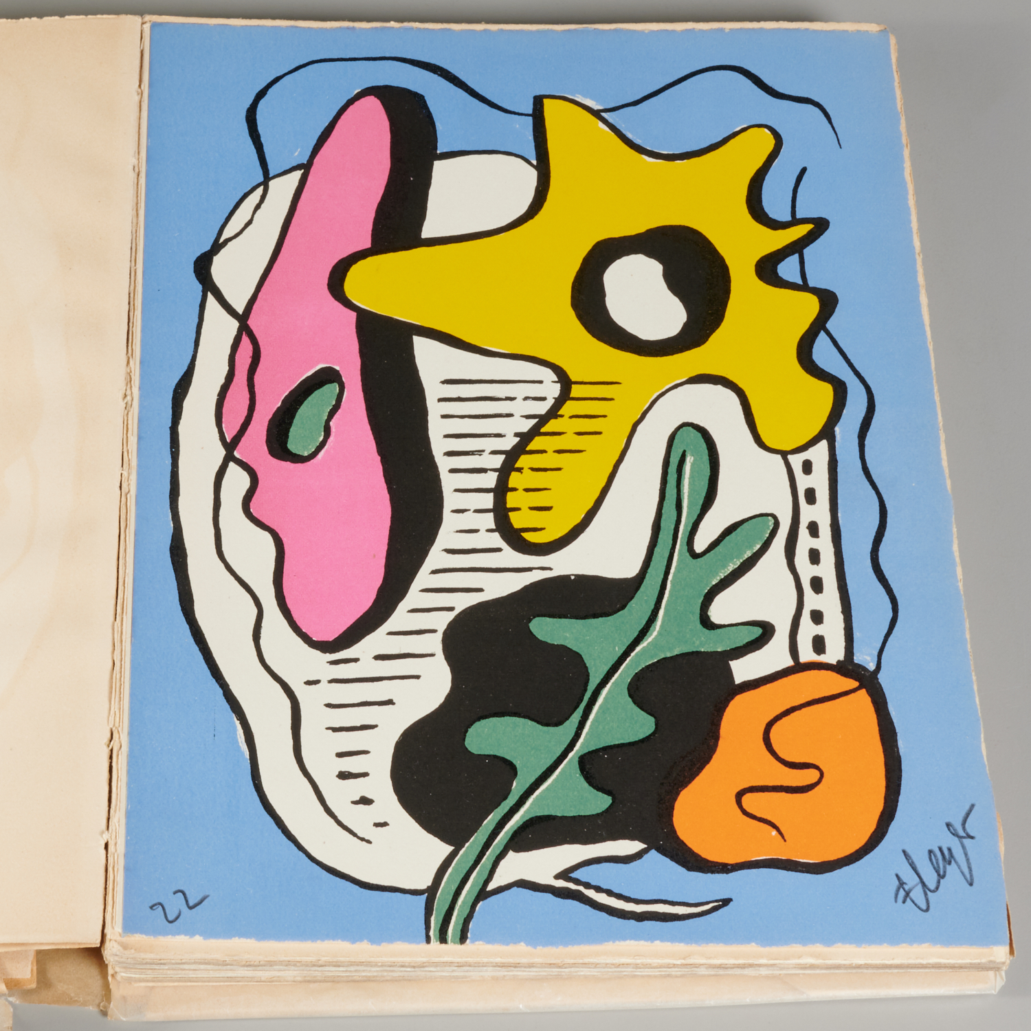 FERNAND LEGER, LE NOUVEL ESPACE,
