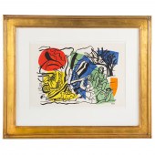 FERNAND LEGER. "LE PARTIE DE C