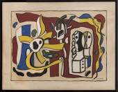 FERNAND LEGER NATURE MORTE AUX