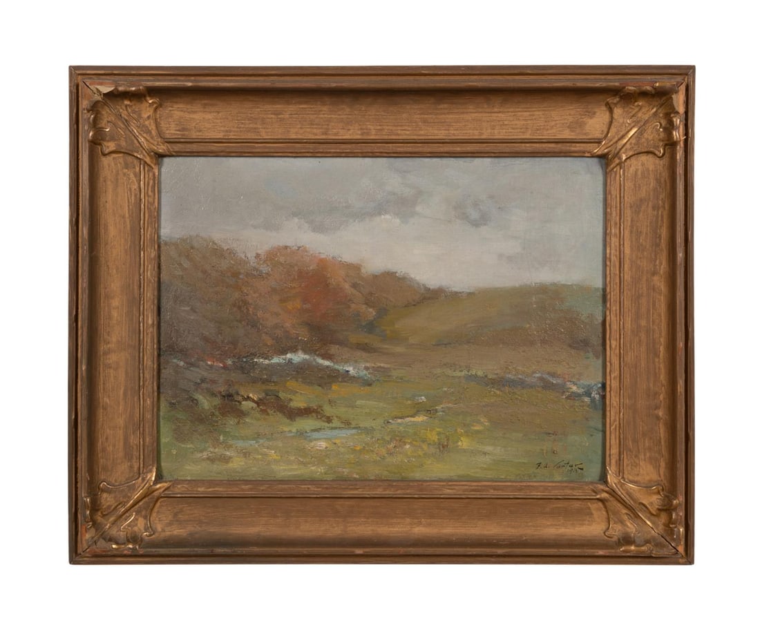 FERNANDO A. CARTER LANDSCAPE OIL ON