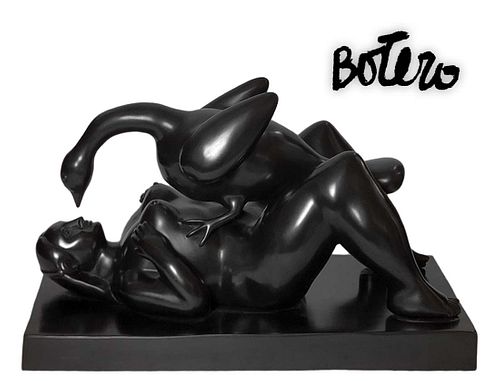 FERNANDO BOTERO BRONZE FIGURE OF