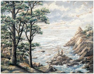 Fernando L. Golsch gouache