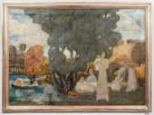 FEROL SIBLEY WARTHEN OIL ON CA